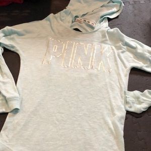 Pink hoodie